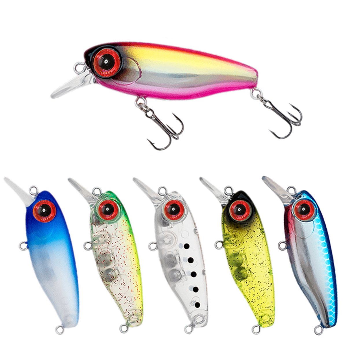 Fishing Lure Spoon - 3.8Cm 2.7G Mồi Dụ Cá Micro