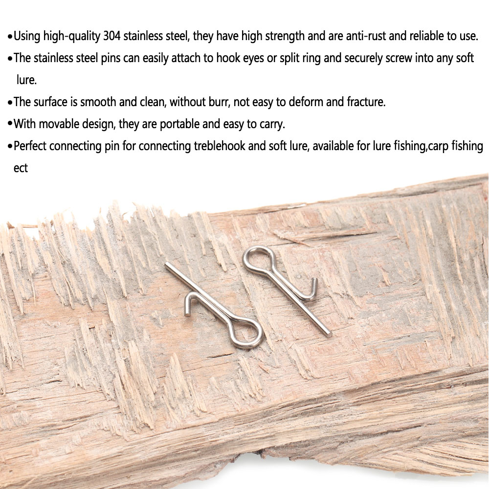 50/100pcs Fishing Bait Stinger - đánh giá và giá Fishing Lure Accessories