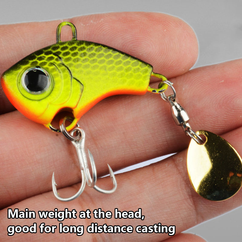 5 PCS In Tackle Box Tail Spinn - đánh giá và giá Fishing Lure Blade Bait