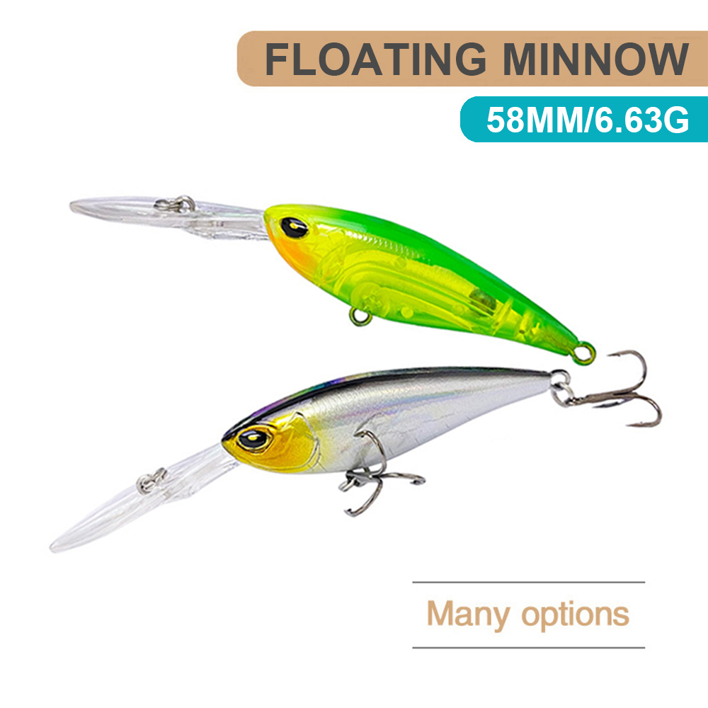 5.8cm 6.63g Fishing Lures Floa - đánh giá và giá Fishing Lure Jerkbait