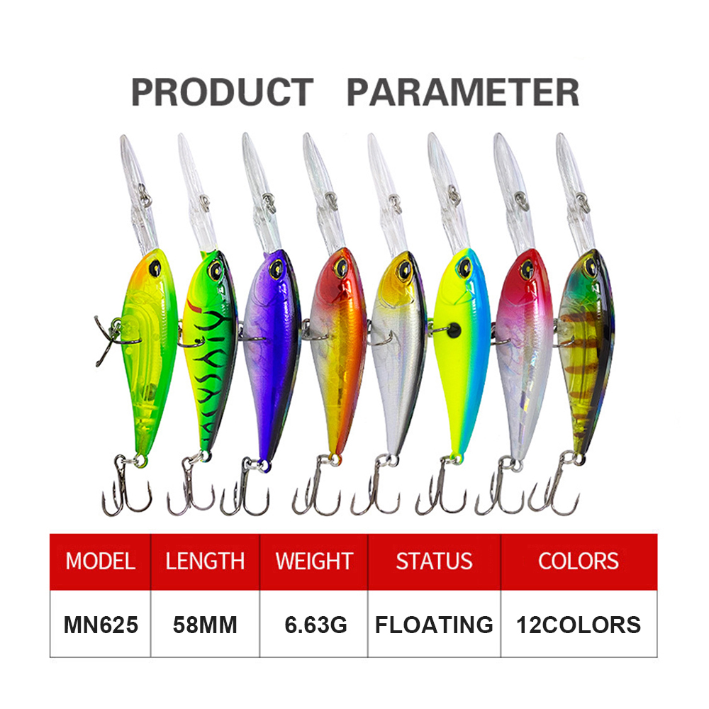 5.8cm 6.63g Fishing Lures Floa - đánh giá và giá Fishing Lure Jerkbait