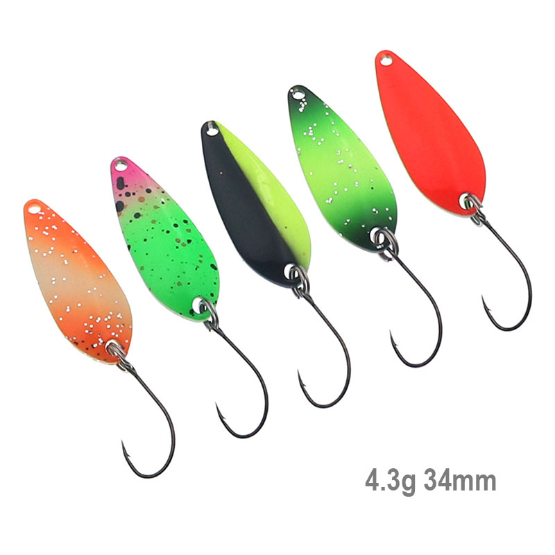 Fishing Spoon 4.3g 34mm UV Col - đánh giá và giá Fishing Lure Spoon