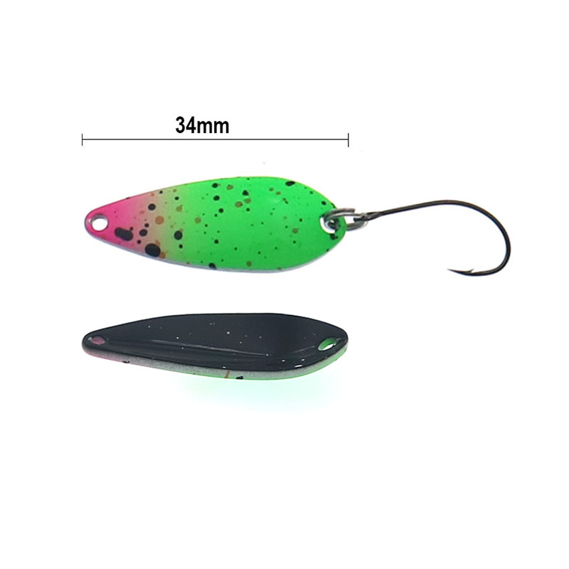 Fishing Spoon 4.3g 34mm UV Col - đánh giá và giá Fishing Lure Spoon