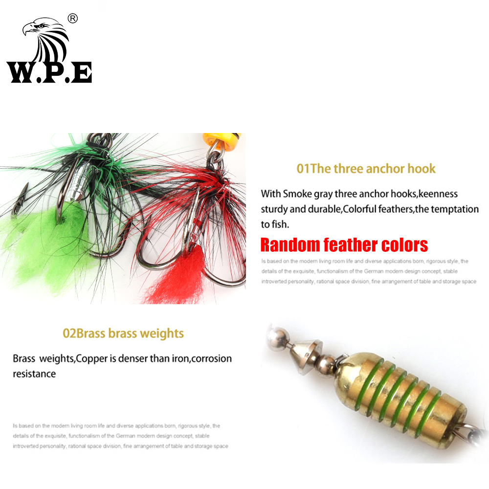 W.p.e Komodo Spinner Dụ 2 Chiế - đánh giá và giá Fishing Lure Spoon