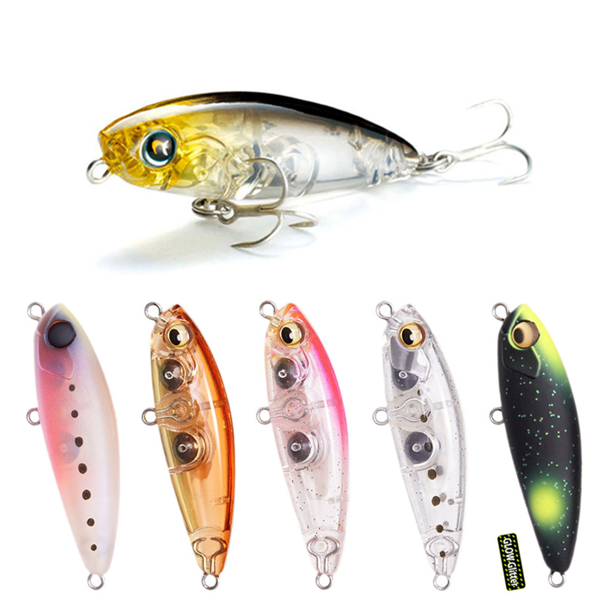 4.3Cm 4.1G Mồi Câu Cá Mini Mic - đánh giá và giá Fishing Lure Jerkbait