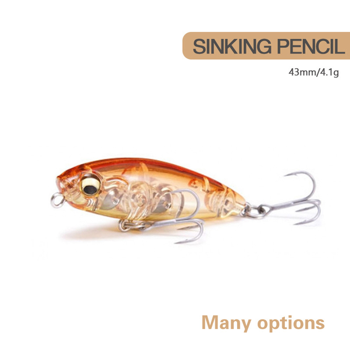4.3Cm 4.1G Mồi Câu Cá Mini Mic - đánh giá và giá Fishing Lure Jerkbait