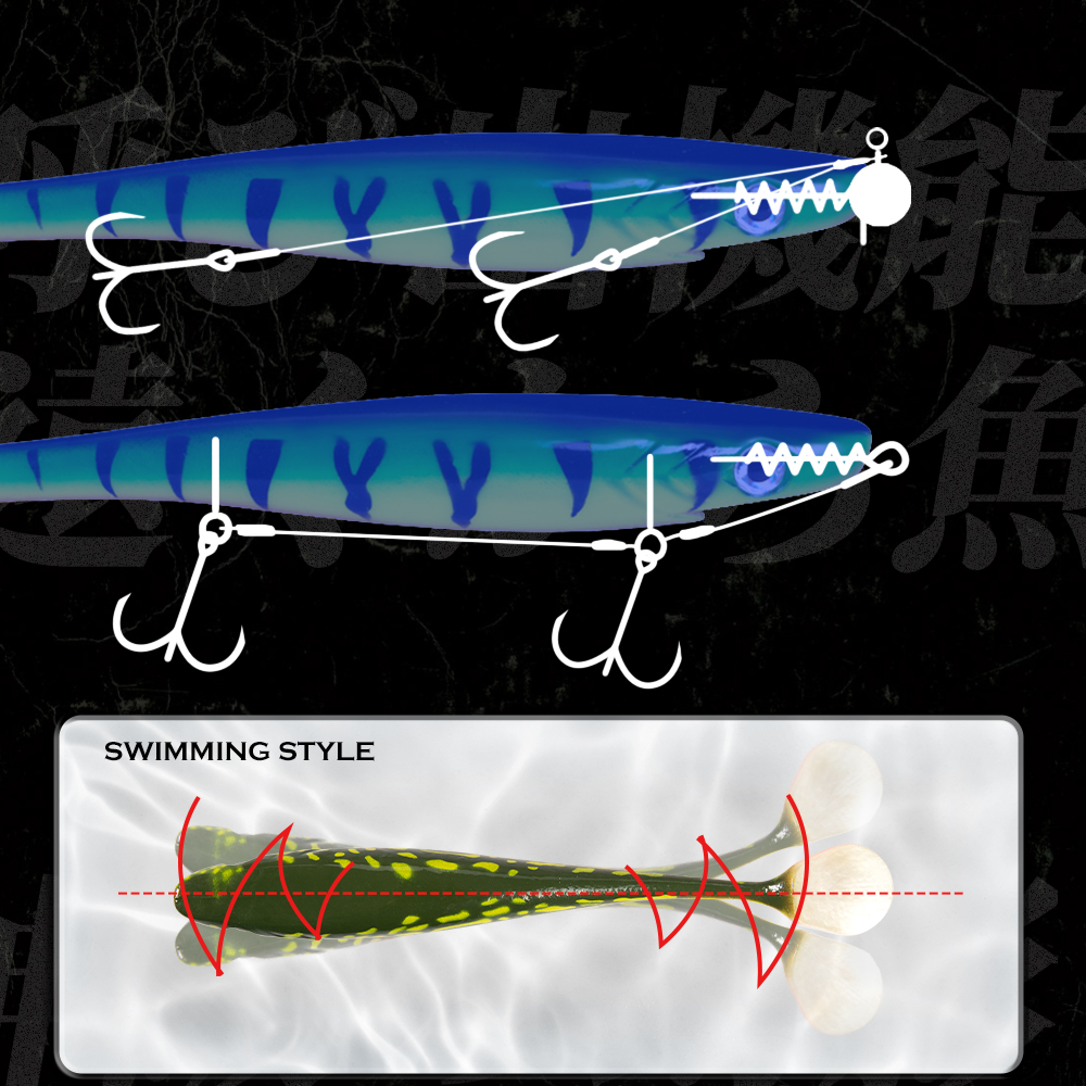 Hunthouse Clearance T-Tail Sof - đánh giá và giá Fishing Lure Jerkbait