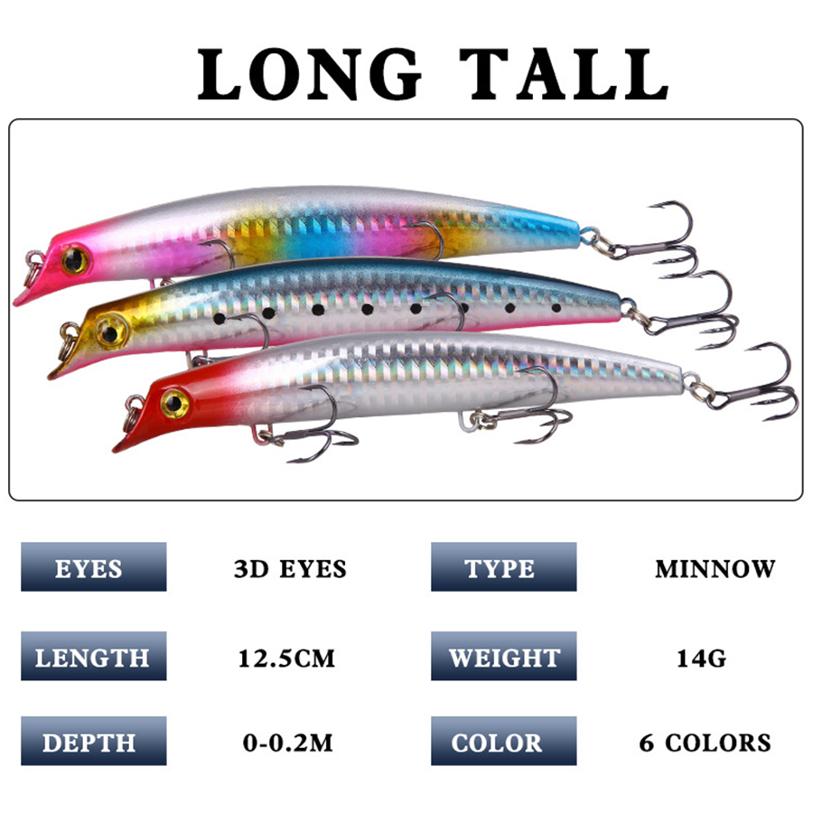 6pcs Crankbaits Fishing Lures  - đánh giá và giá Fishing Lure Spinnerbait