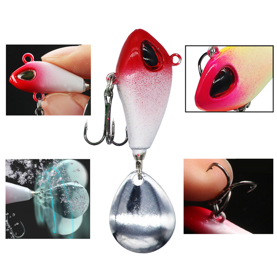 Metal Vib Fishing Micro Spinne - đánh giá và giá Fishing Lure Blade Bait
