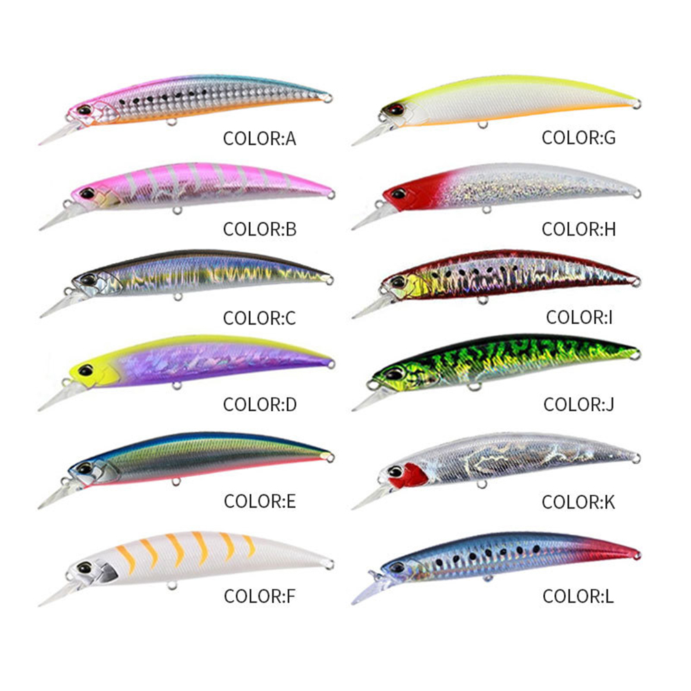 11Cm 27G Mồi Dụ Cá Minnow Wobb - đánh giá và giá Fishing Lure Jerkbait