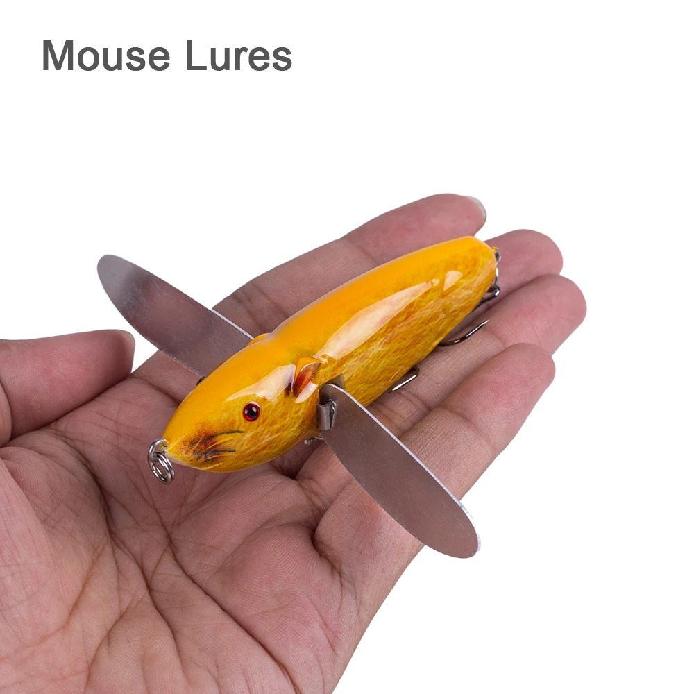 Topwater Lure 8cm 14g Rat Bait - đánh giá và giá Fishing Lure Blade Bait