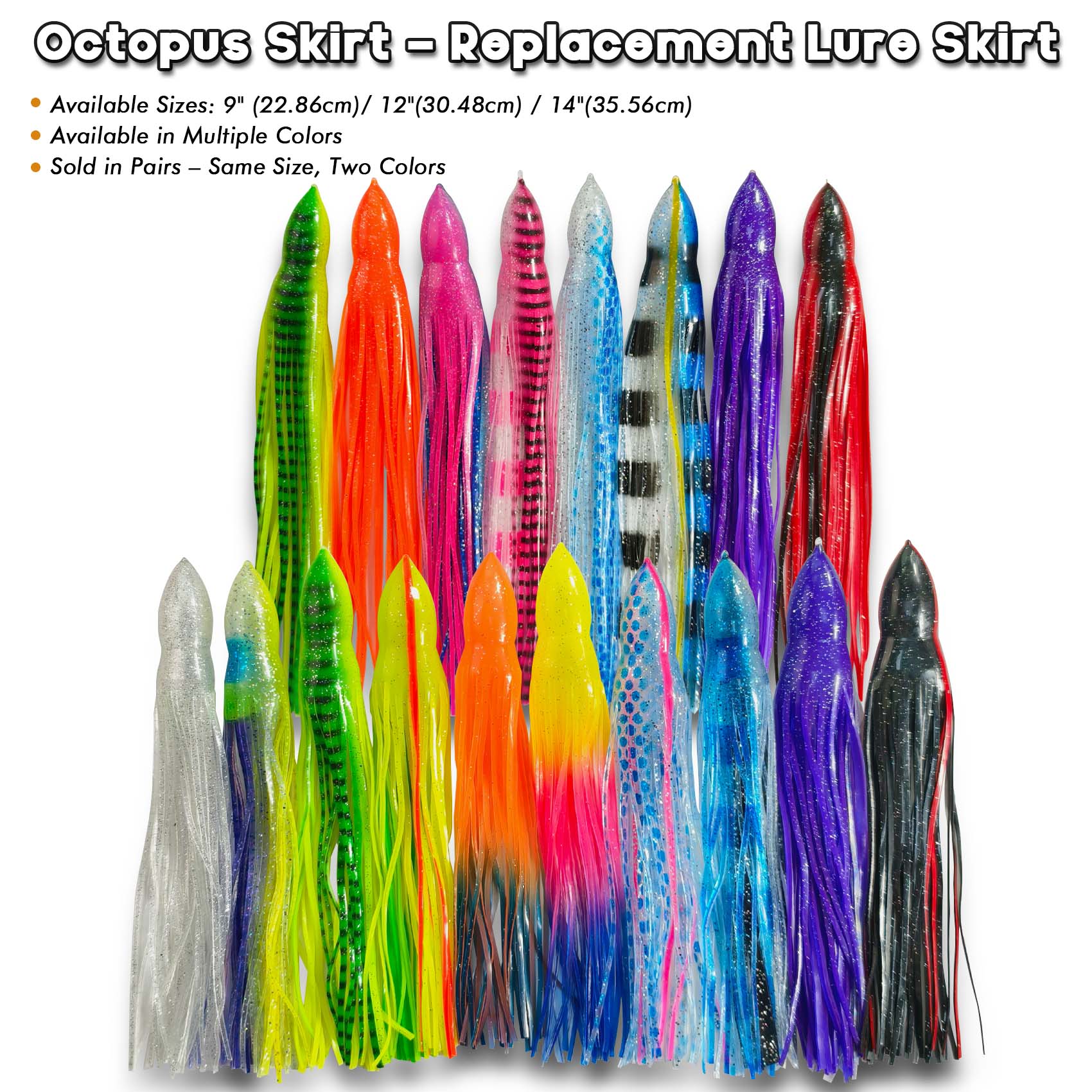 Aventik Squid Skirt for Trolli - đánh giá và giá Fishing Lure Buzzbait