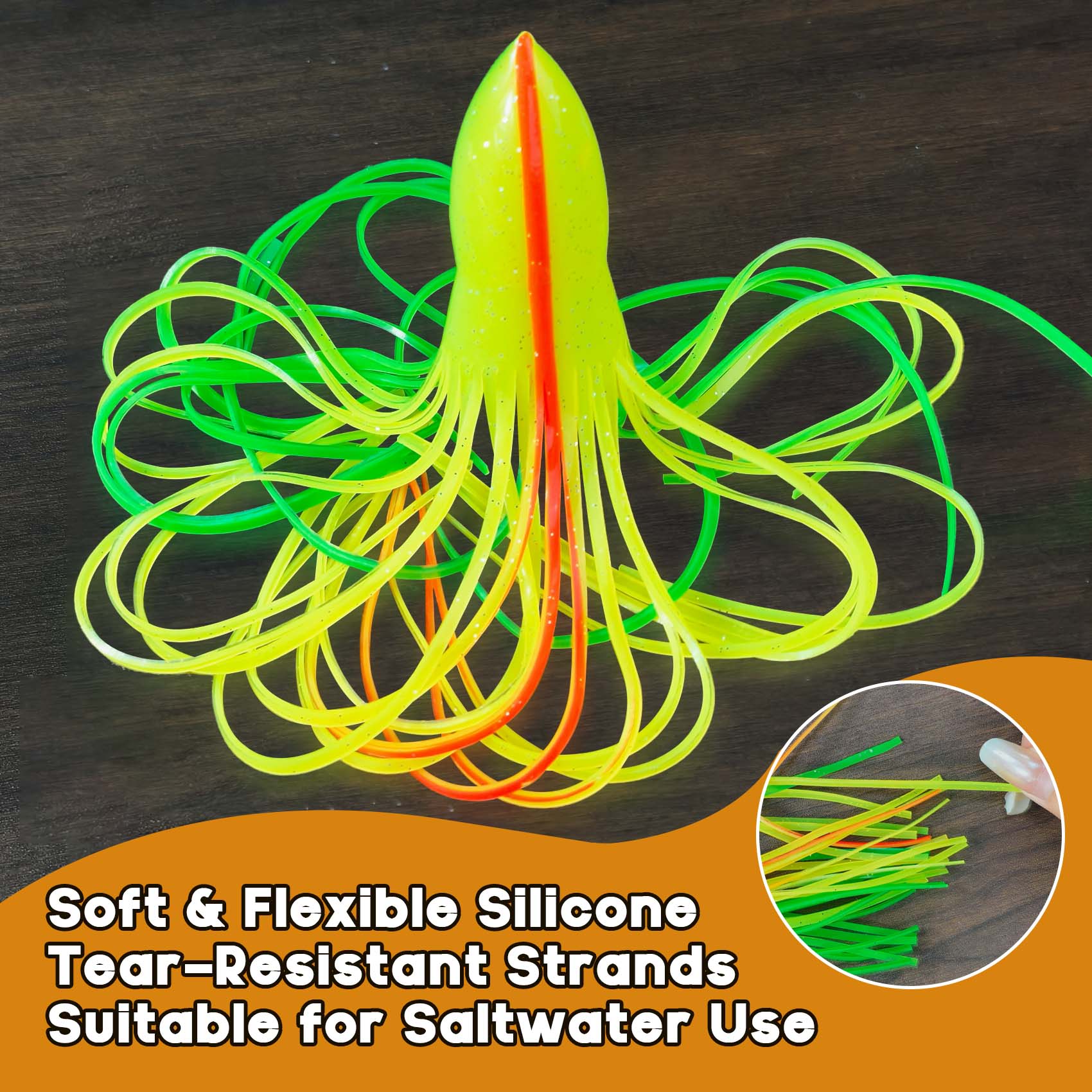 Aventik Squid Skirt for Trolli - đánh giá và giá Fishing Lure Buzzbait