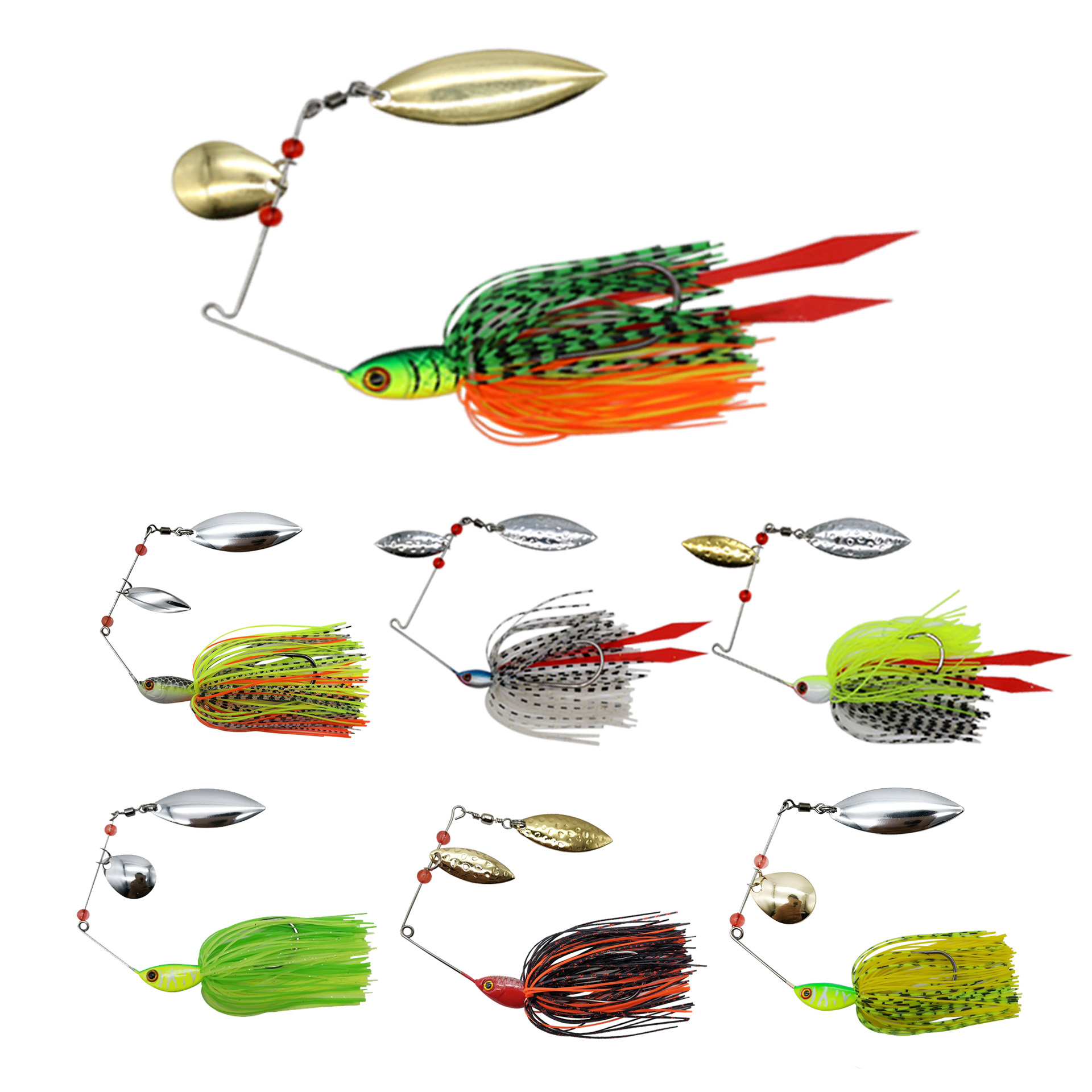 Mycena 16G&18G&21G Spinner Bai - đánh giá và giá Fishing Lure Buzzbait