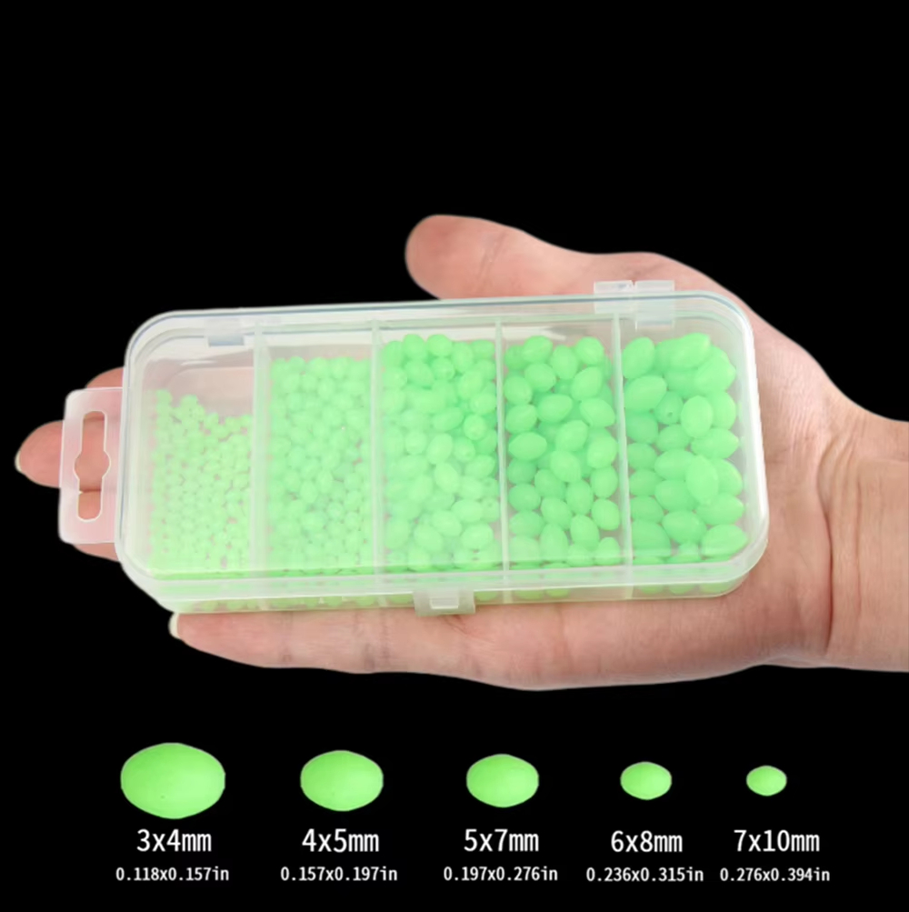 375Pcs/Set Night Luminous Fish - đánh giá và giá Fishing Lure Soft Plastic
