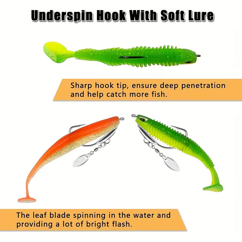 [TUODIAO] Spinner Curved Jig H - đánh giá và giá Fishing Lure Blade Bait