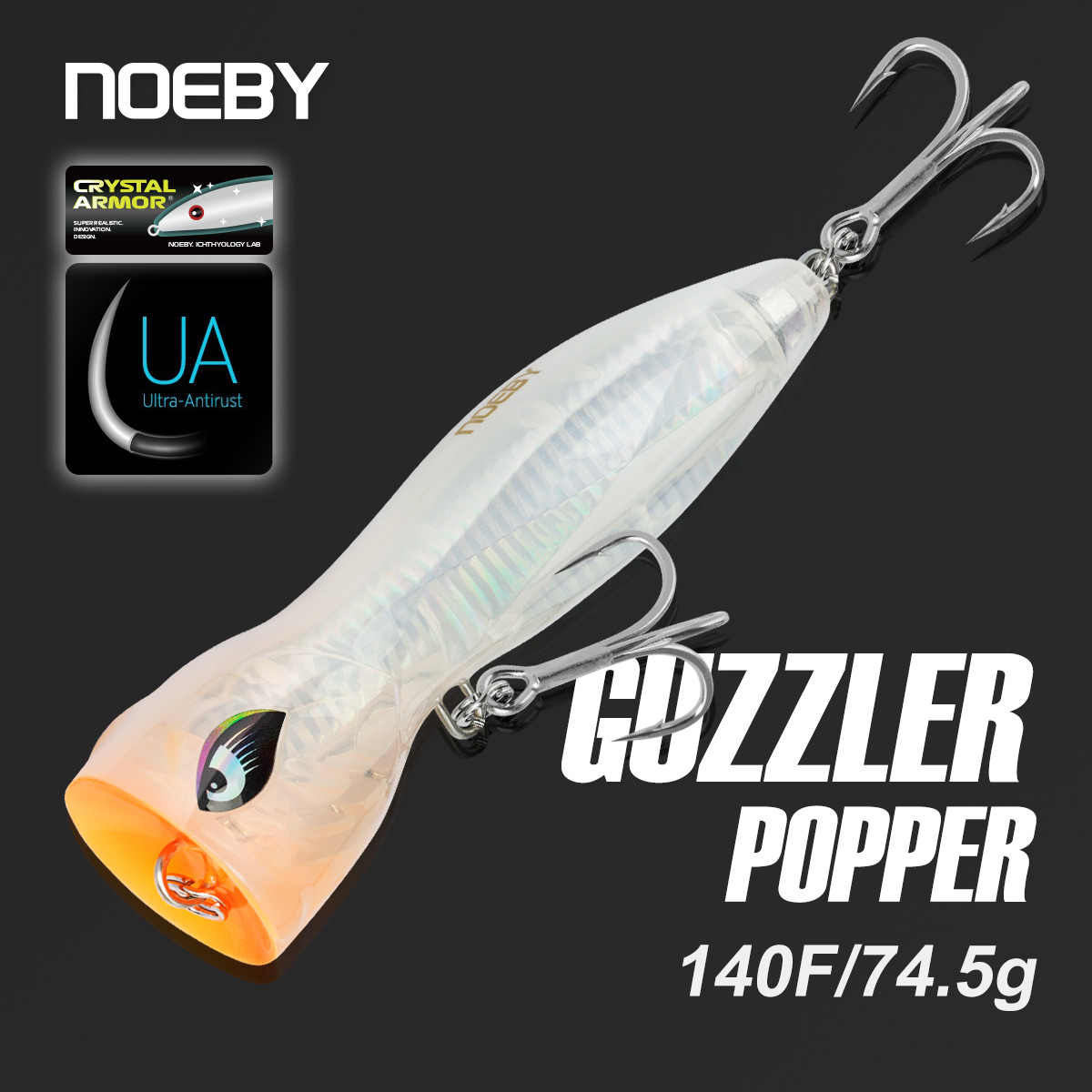 NOEBY Topwater Popper Lure 140 - đánh giá và giá Fishing Lure Buzzbait