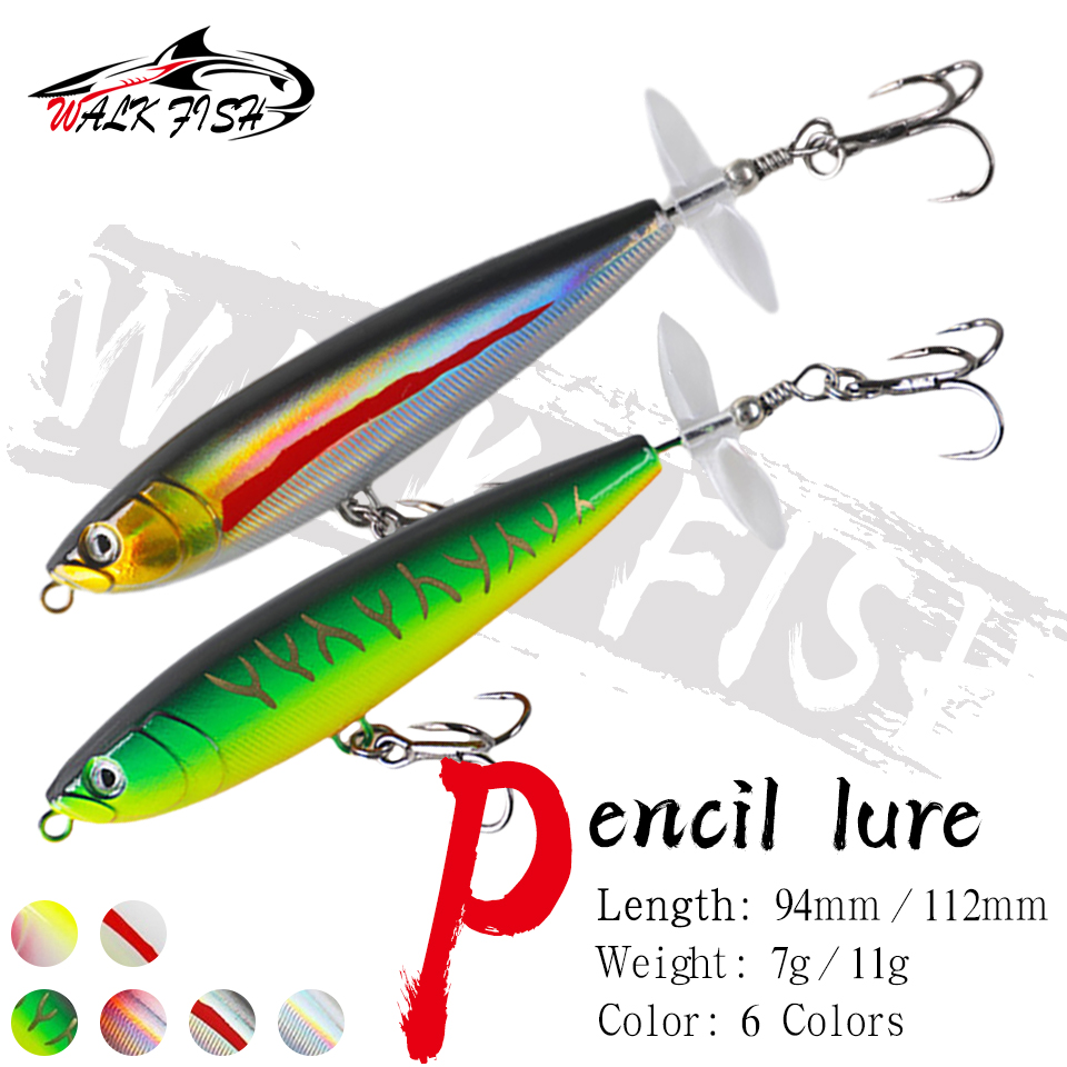 WALK FISH 7g/11g Pencil Bait S - đánh giá và giá Fishing Lure Buzzbait