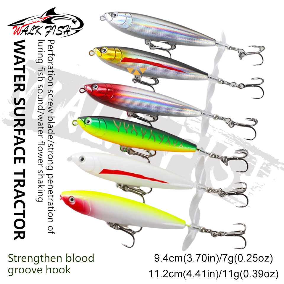 WALK FISH 7g/11g Pencil Bait S - đánh giá và giá Fishing Lure Buzzbait