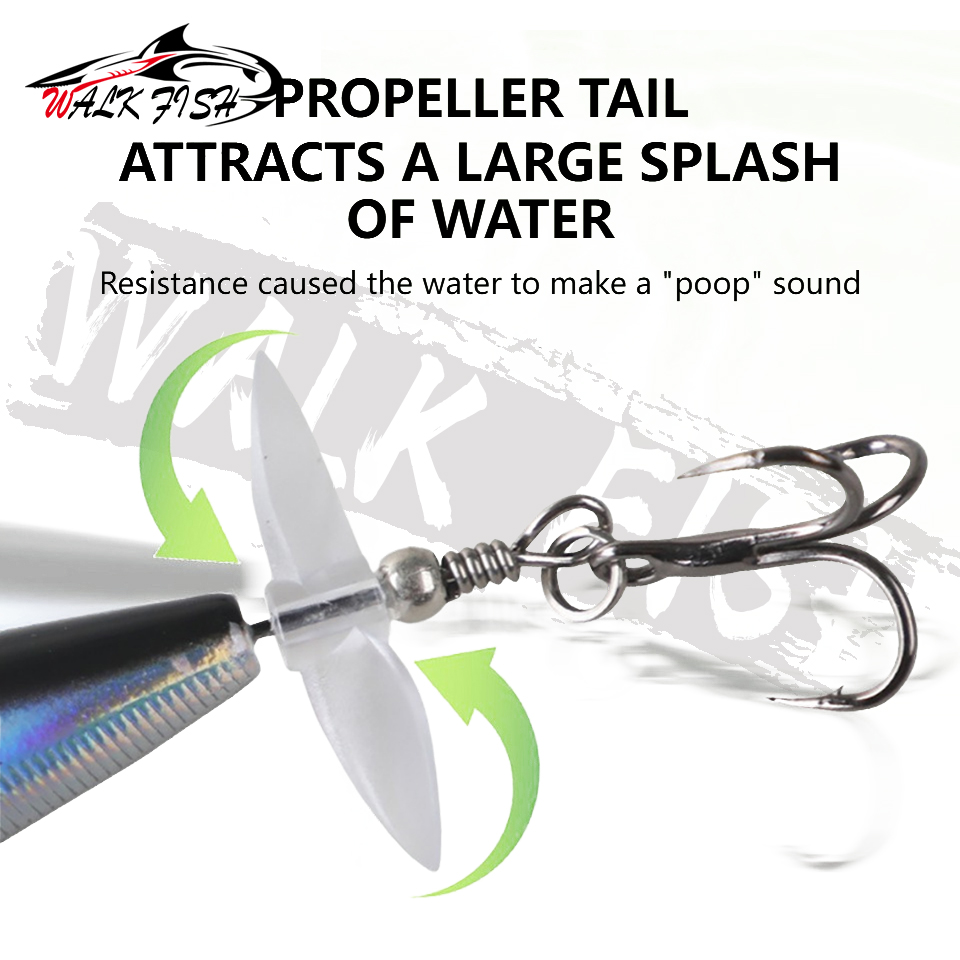 WALK FISH 7g/11g Pencil Bait S - đánh giá và giá Fishing Lure Buzzbait