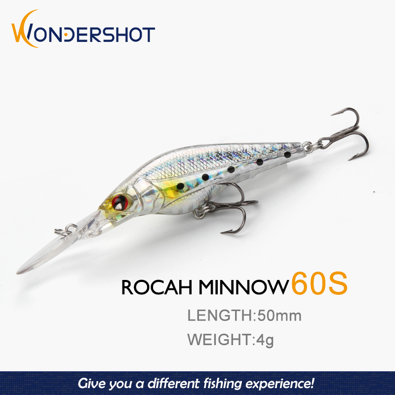 Wondershot A21 6cm 6.8g New mo - đánh giá và giá Fishing Lure Jerkbait
