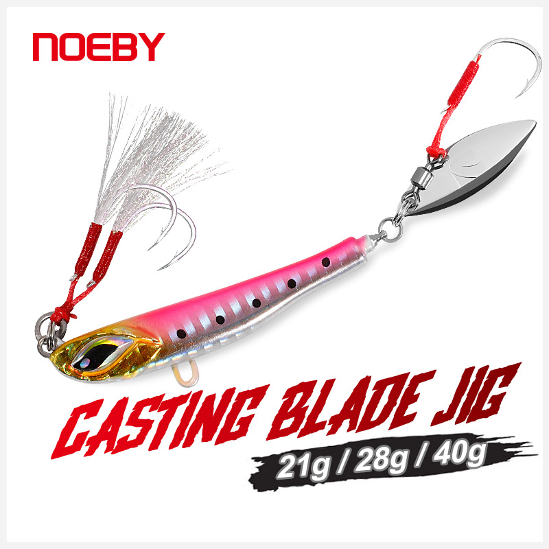 Noeby Bờ Đúc Lưỡi Dao Jig Dụ 2 - đánh giá và giá Fishing Lure Blade Bait