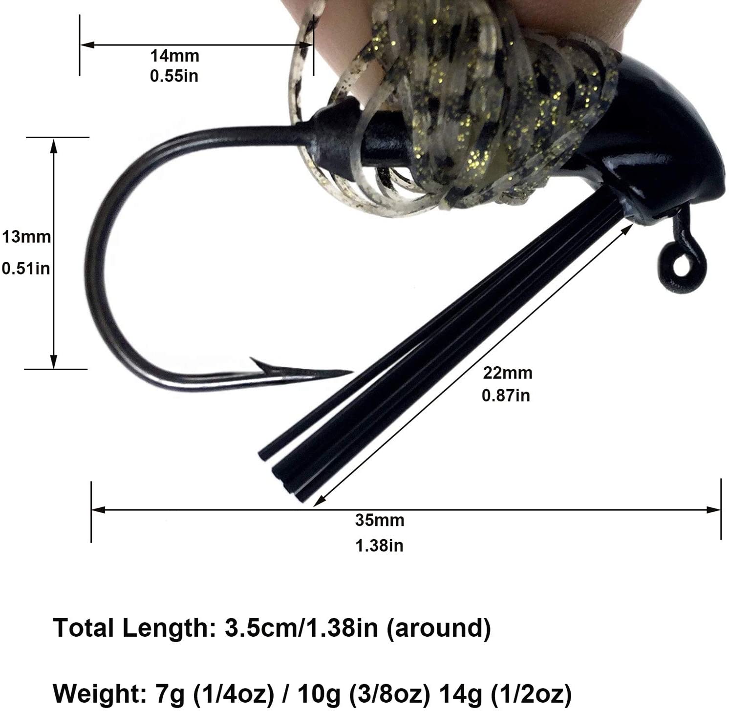 5 Chiếc Jig Mồi Câu Cá Pesca M - đánh giá và giá Fishing Lure Buzzbait
