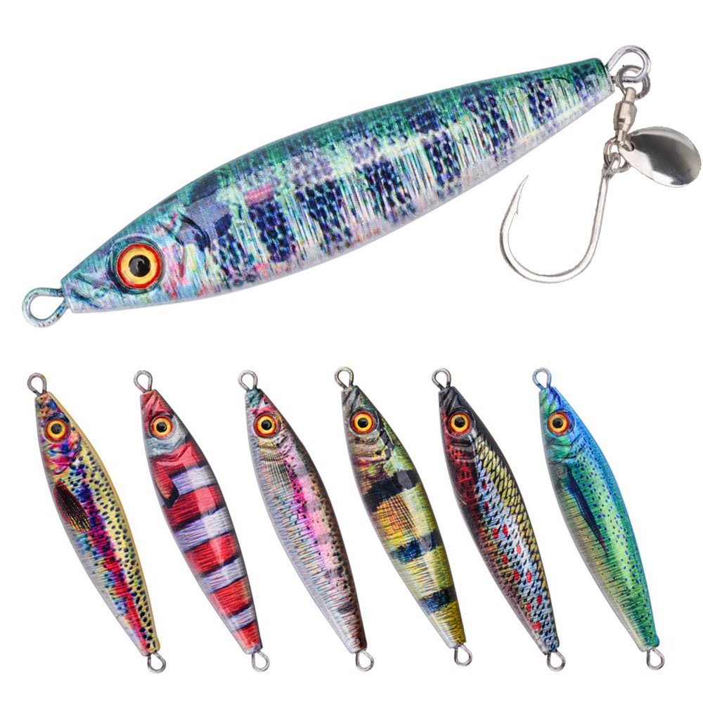 Metal Jig Lure With Spinning B - đánh giá và giá Fishing Lure Buzzbait