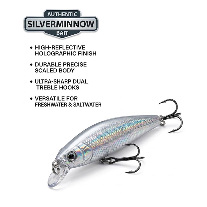 Sinking Minnow Fishing Lures,  - đánh giá và giá Fishing Lure Jerkbait