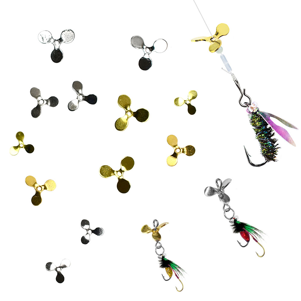 20Pcs Turbo Prop Spinner Three - đánh giá và giá Fishing Lure Blade Bait